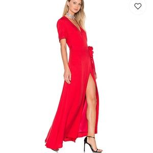 Dream Revolve Clothing Maxi Wrap Dress